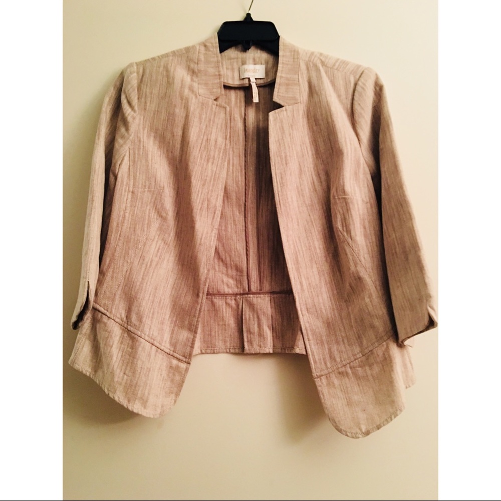 Laundry by Shelli Segal sz 14 linen jacket NWT